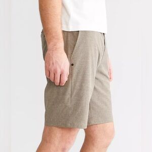 NWT Maven Co-Op Marled Stretch Essentials Mens Shorts